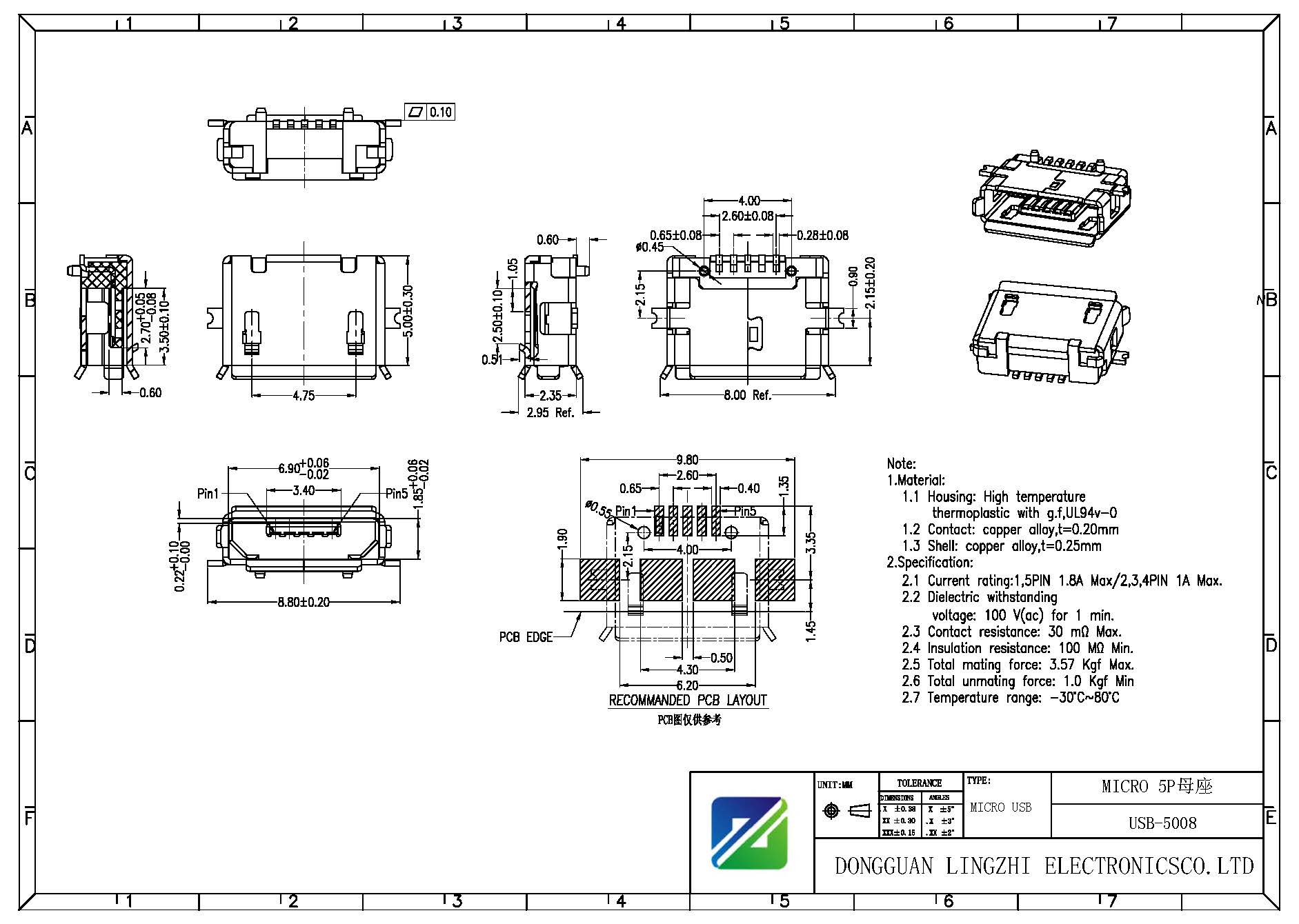 USB-5008